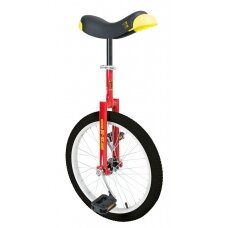 unicycle QU-AX Luxus, 20", red, aluminium rim, black tyre