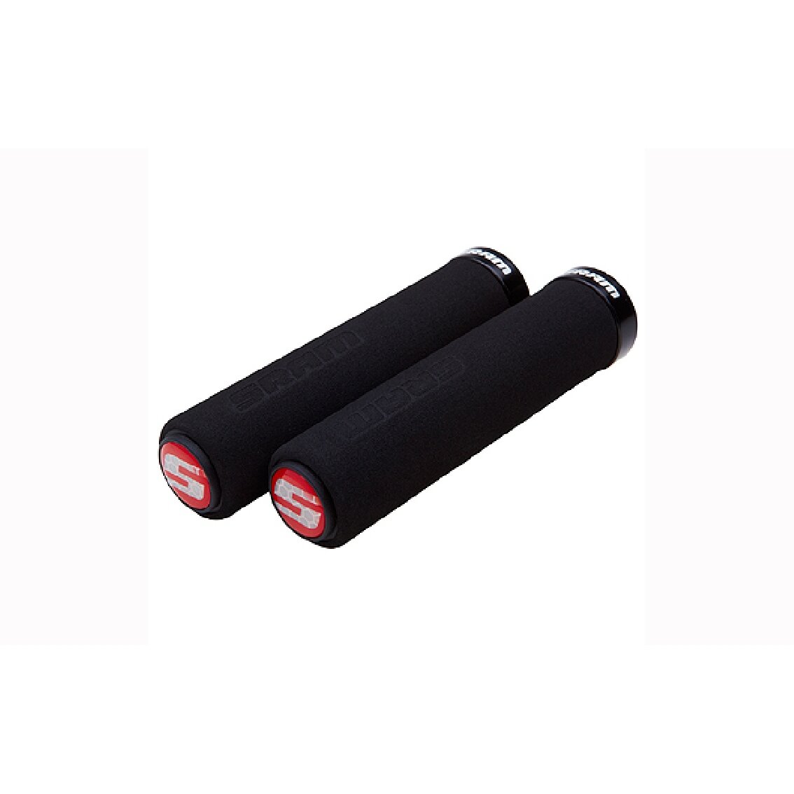 Vairo rankenėlės SRAM Locking Grips 129 mm juodos
