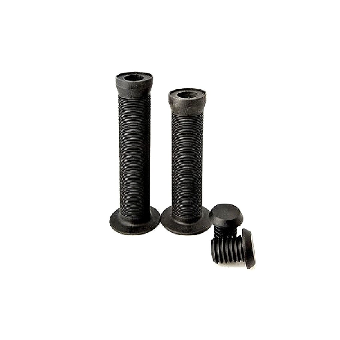 Vairo rankenėlės Velo BMX VLG-411-1A juodos, 130 mm Vairo rankenėlės Velo BMX VLG-411-1A juodos, 130 mm