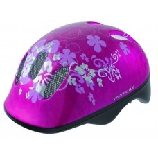 Kids Helmet, Flower pink