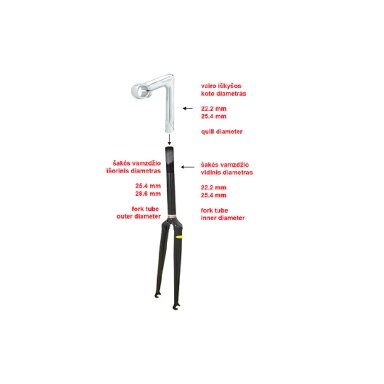 Vairo iškyša Promax MQ-525 25.4 mm / 105 mm