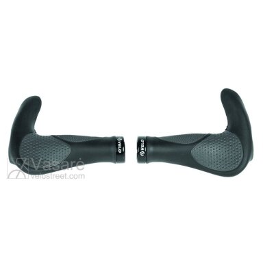 Vairo rankenėlės su integruotais vairo galais VELO 3D Vairo rankenėlės su integruotais vairo galais VELO 3D