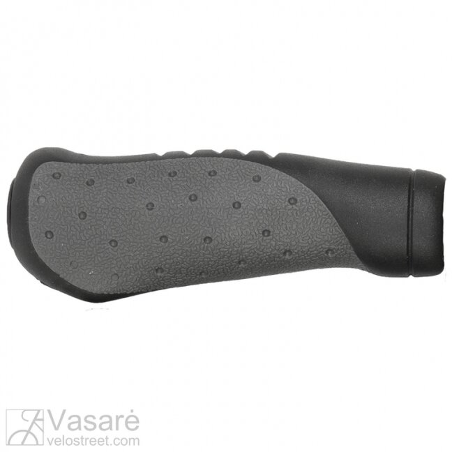 Vairo rankenėlės ergonominės VELO, dešinė: 92 mm, kairė: 135 mm 2 Vairo rankenėlės ergonominės VELO, dešinė: 92 mm, kairė: 135 mm 2