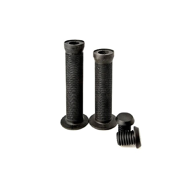 Vairo rankenėlės Velo BMX VLG-411-1A juodos, 130 mm Vairo rankenėlės Velo BMX VLG-411-1A juodos, 130 mm