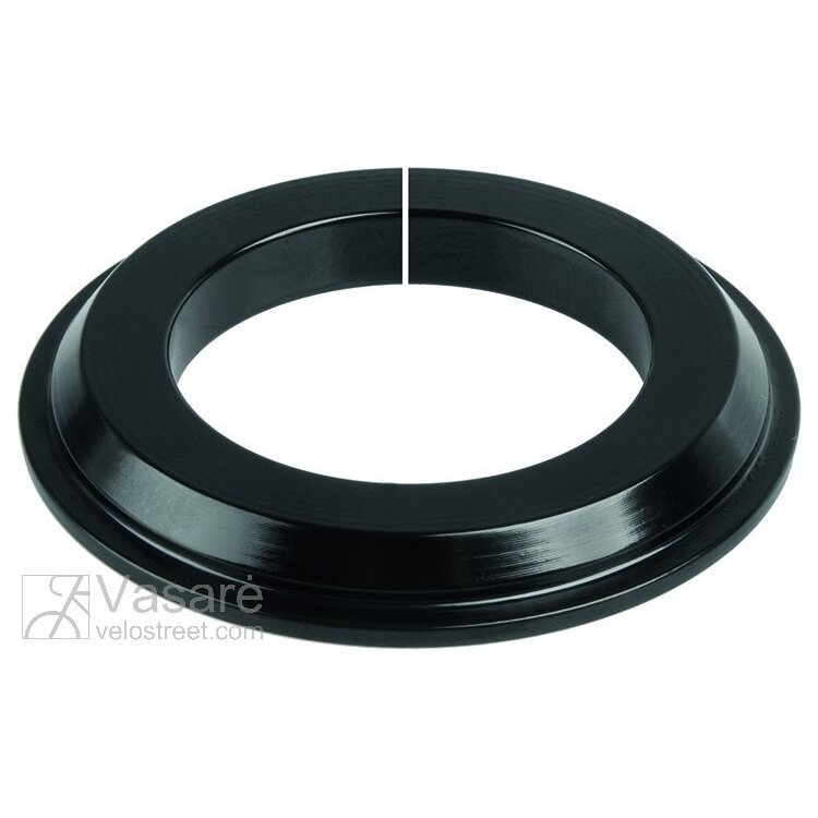 Vairo kolonėlės / šakės adapteris juodas 1.1/8" 30mm 1 Vairo kolonėlės / šakės adapteris juodas 1.1/8" 30mm 1