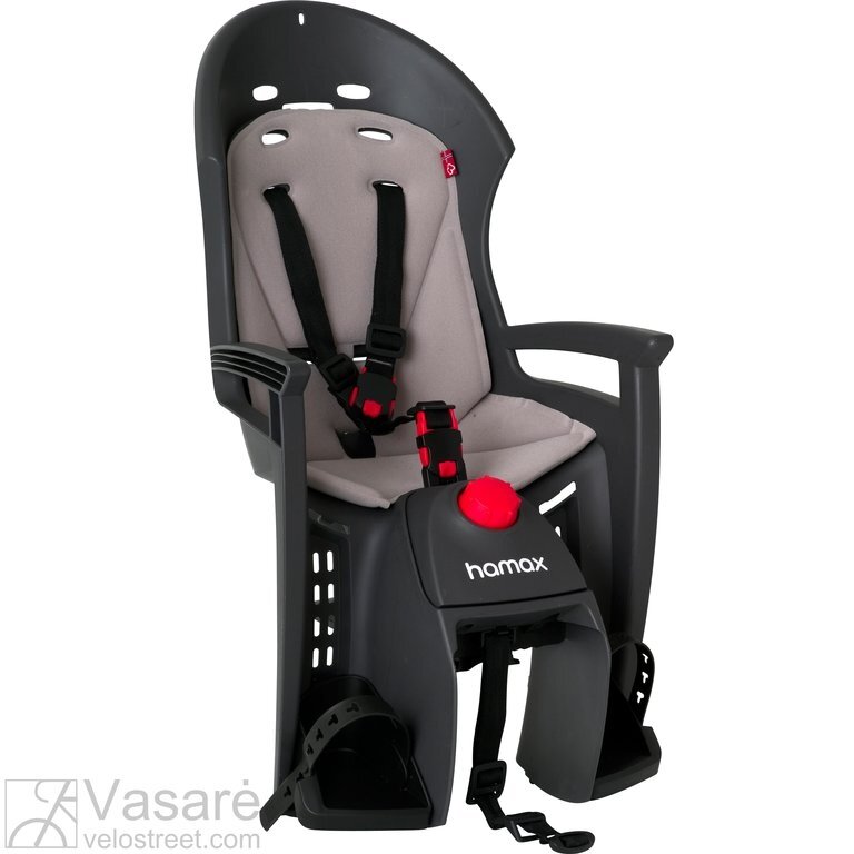 Baby-seat rear Hamax HX PLUS grey/light grey Baby-seat rear Hamax HX PLUS grey/light grey