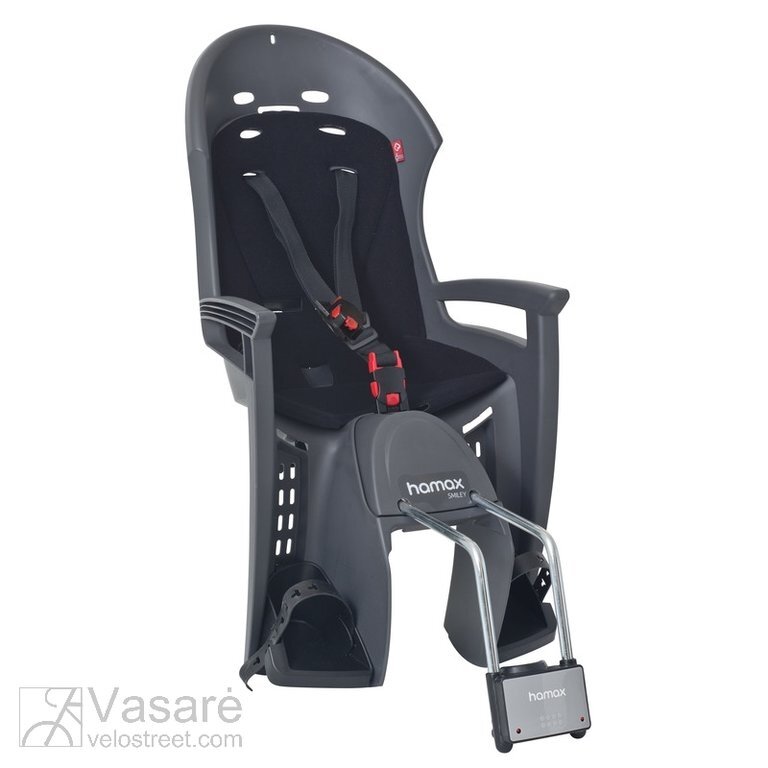 Child seat Hamax Smiley Grey/Black Child seat Hamax Smiley Grey/Black