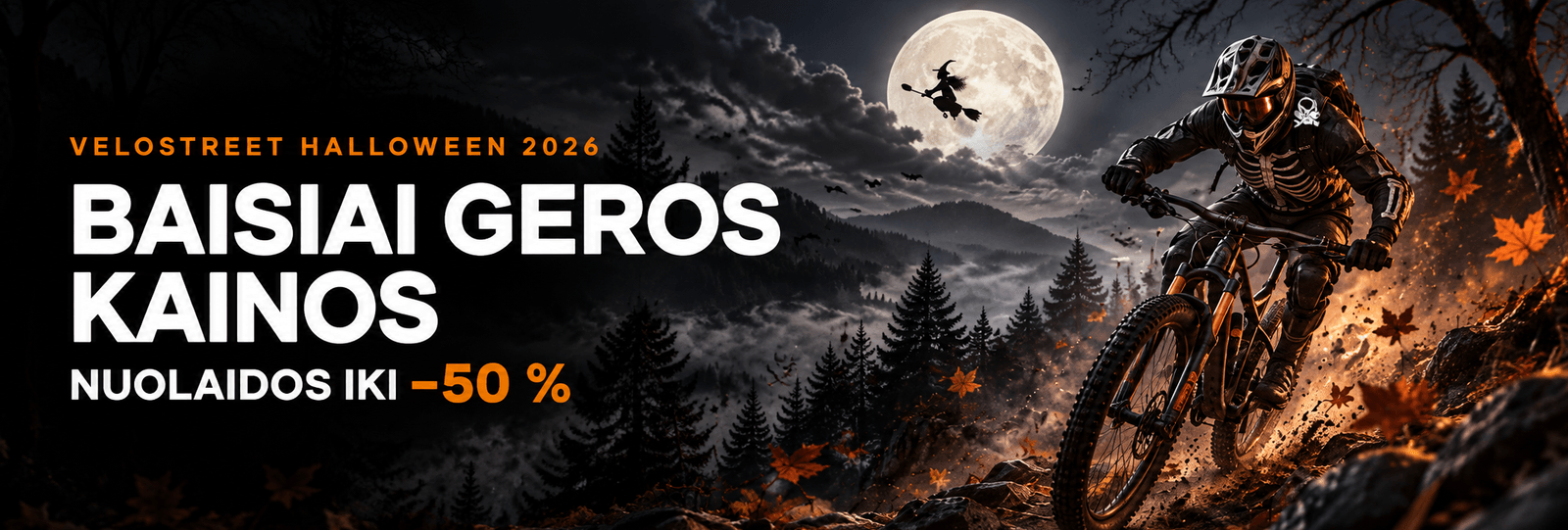 Halloween 2026 – baisiai geros kainos Halloween 2026 – baisiai geros kainos
