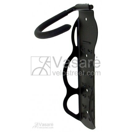 Bicycle wall hanger Ventura, steel, black 1 Bicycle wall hanger Ventura, steel, black 1