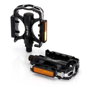 Pedalai XLC MTB PD-M02, alumininiai, Juodi Pedalai XLC MTB PD-M02, alumininiai, Juodi