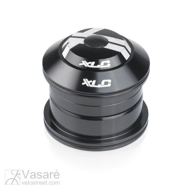 XLC Vairo kolonėlė A HEAD HS-I05 1,1/8-1,5", platėjančiai šakei, integruotais guoliais XLC Vairo kolonėlė A HEAD HS-I05 1,1/8-1,5", platėjančiai šakei, integruotais guoliais