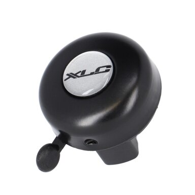 XLC whistle bell brass DD-M35, black, steel XLC whistle bell brass DD-M35, black, steel