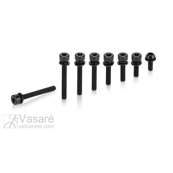 XLC screw bolt for Flat mount adapter, M5x34mm, standard head, 2-Set