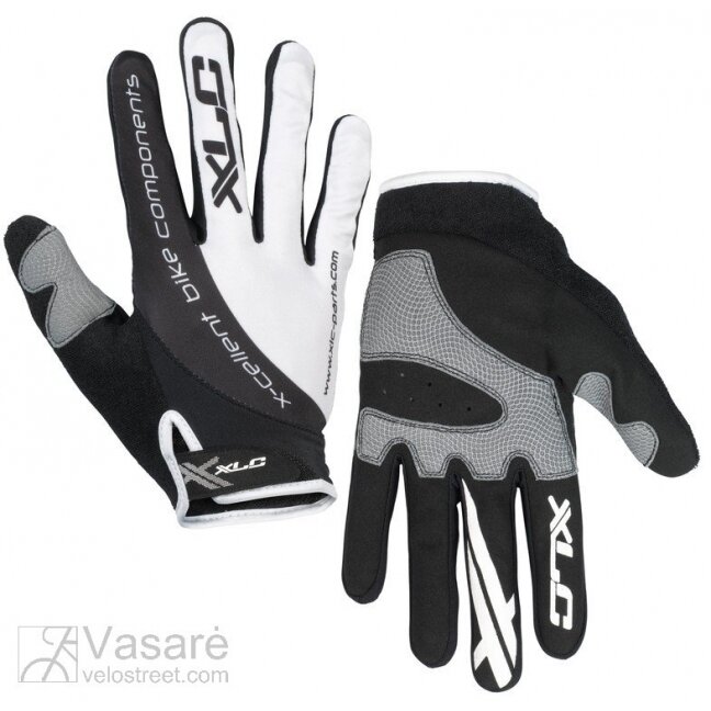 XLC Long-fingered gloves Mercury CG-L04 white/black XLC Long-fingered gloves Mercury CG-L04 white/black