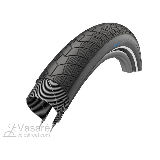 XLC tyre BigX, VT-01, 50-406, 20 x 2.0, black reflex XLC tyre BigX, VT-01, 50-406, 20 x 2.0, black reflex