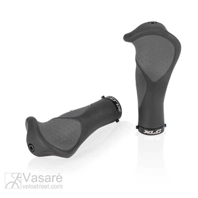 XLC vairo rankenėlės ergonominės GR-S22,135 mm