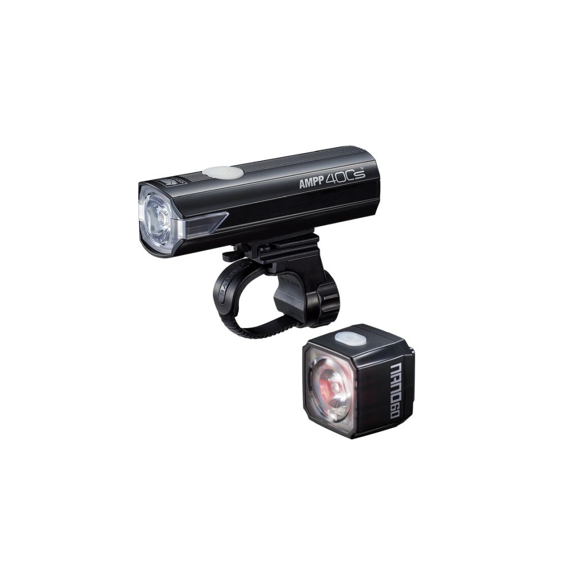 Комплект фонарей Cat Eye AMPP400S / NANO60 Комплект фонарей Cat Eye AMPP400S / NANO60
