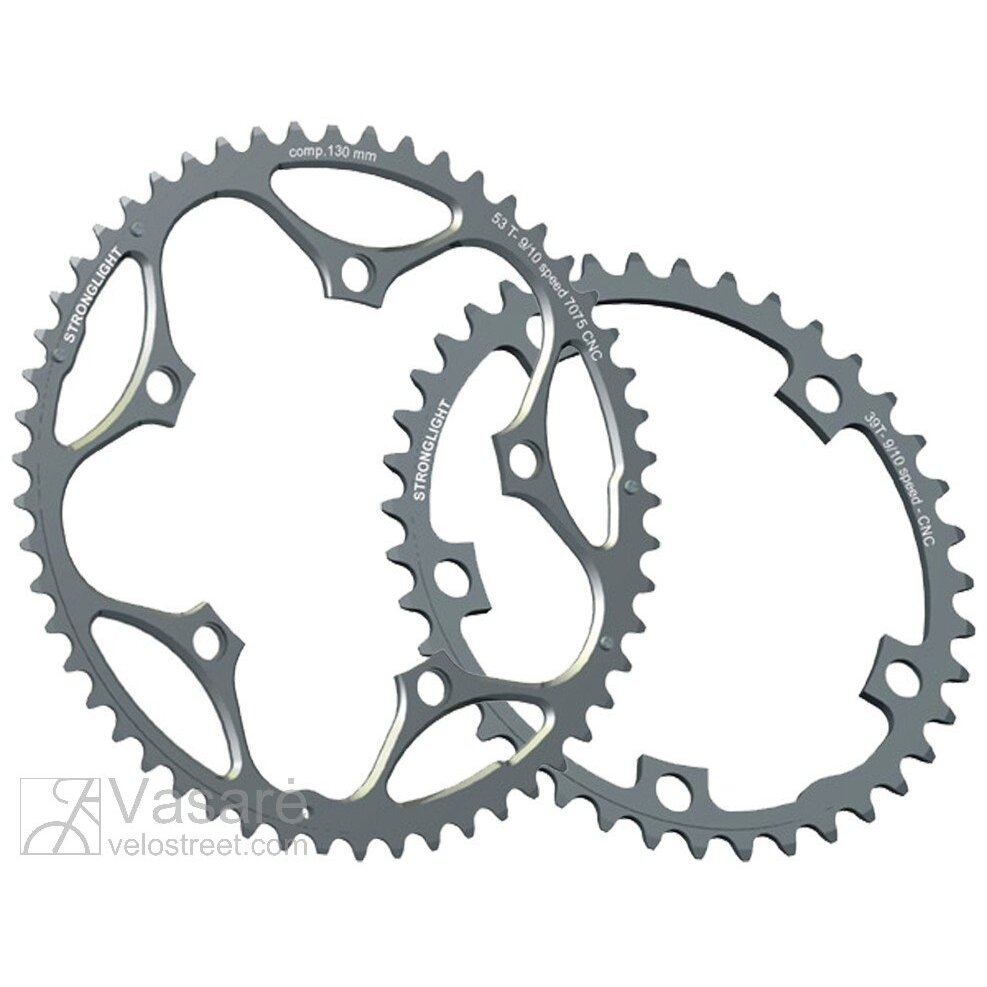 chain ring Stronglight Type 130 S exterior 46spr.silver 7075-T6 chain ring Stronglight Type 130 S exterior 46spr.silver 7075-T6